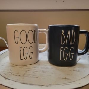 Rae dunn good egg/ bad egg